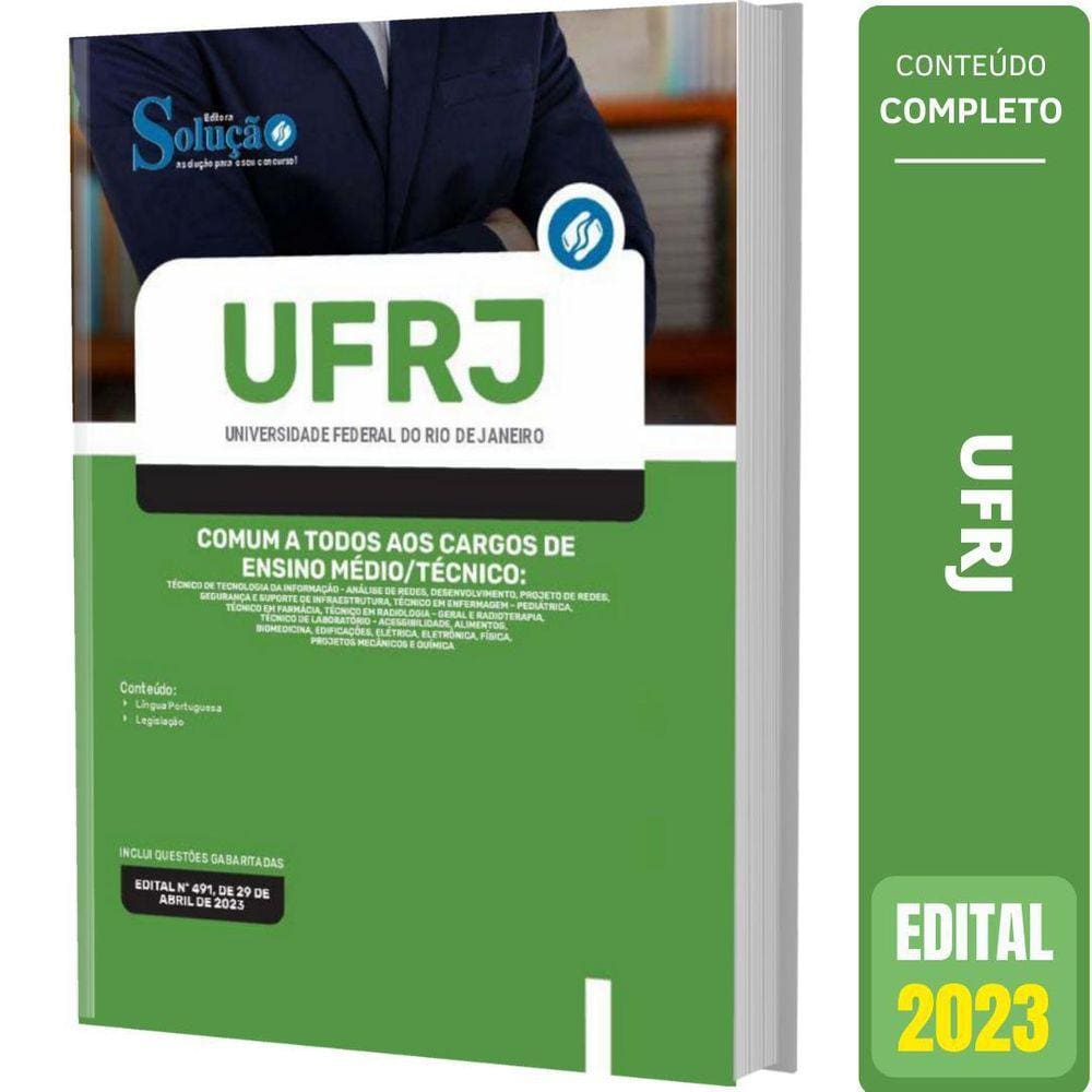 Apostila Concurso Ufrj - Comum Ensino Médio Técnico