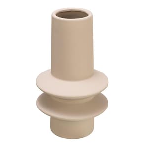 Vaso de grés escultórico Bloomingville com esmalte de látex