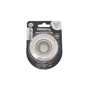 Ralo Grade Para Pia De Cozinha Fibra De Bambu Cinza 10,5X5Cm