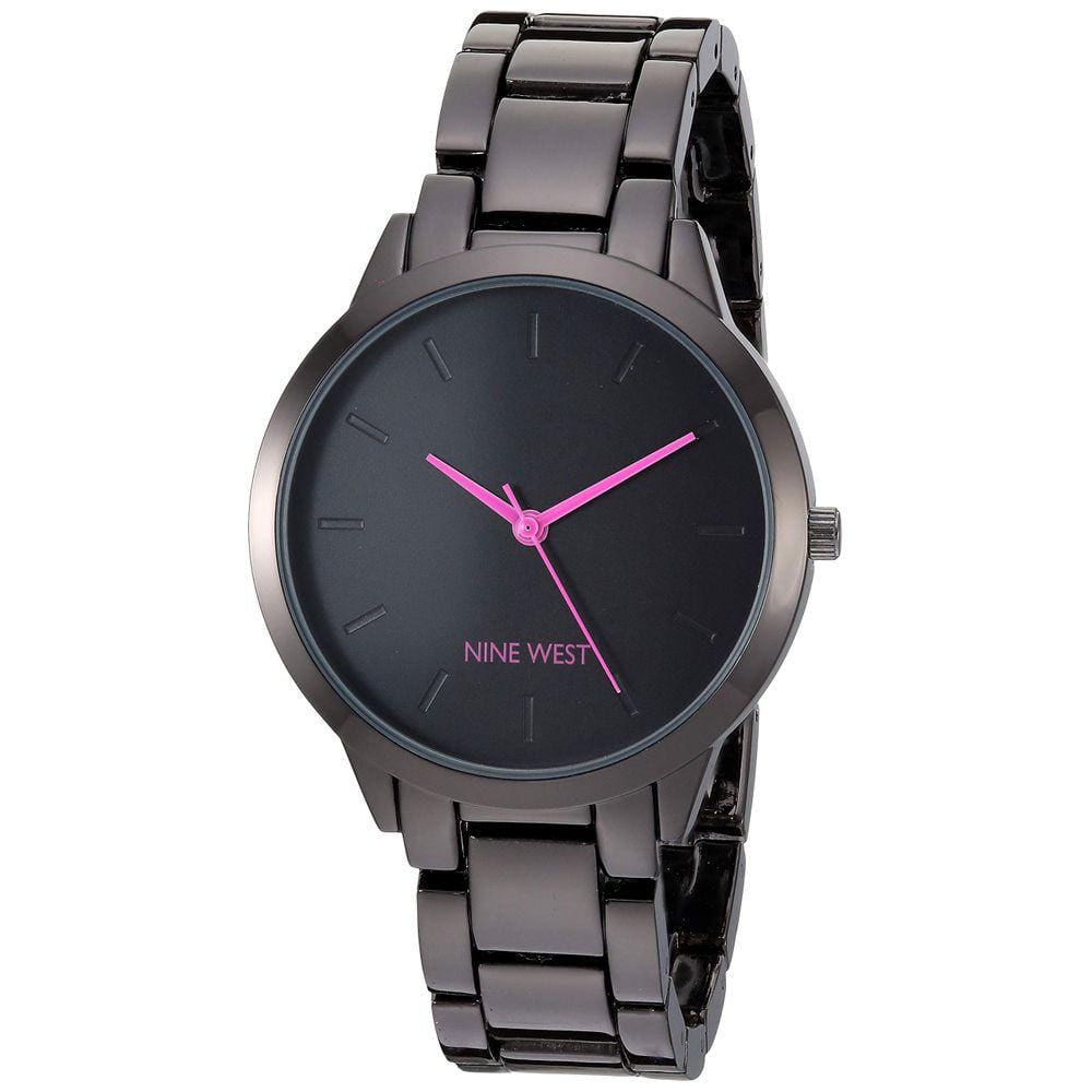 Relógio de pulseira feminino, Gunmetal, NW-2435PRGY
