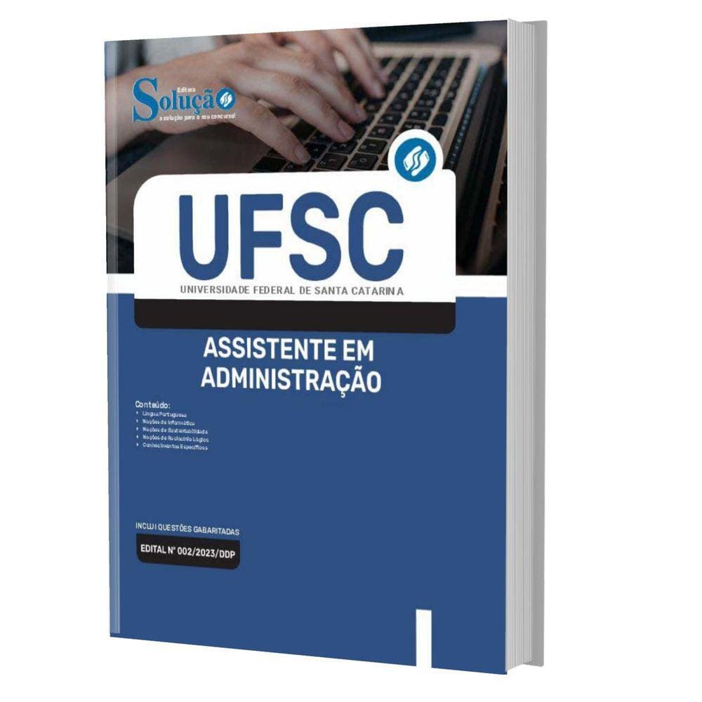 Apostila Concurso UFSC 2023 - Ass. Administração