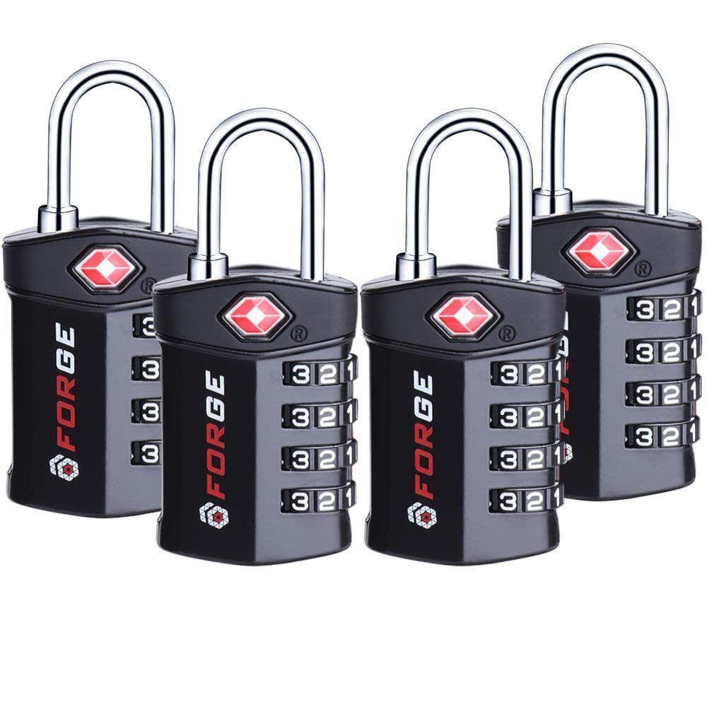 Fechadura de bagagem TSA Forge Travel Lock para viagens aére