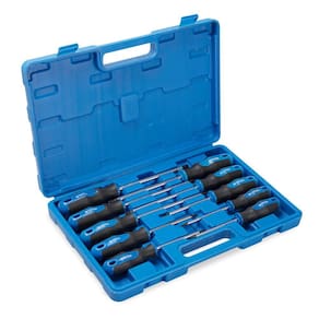 Conjunto de chaves de fenda Torx ROTATION de 10 peças T8-T45