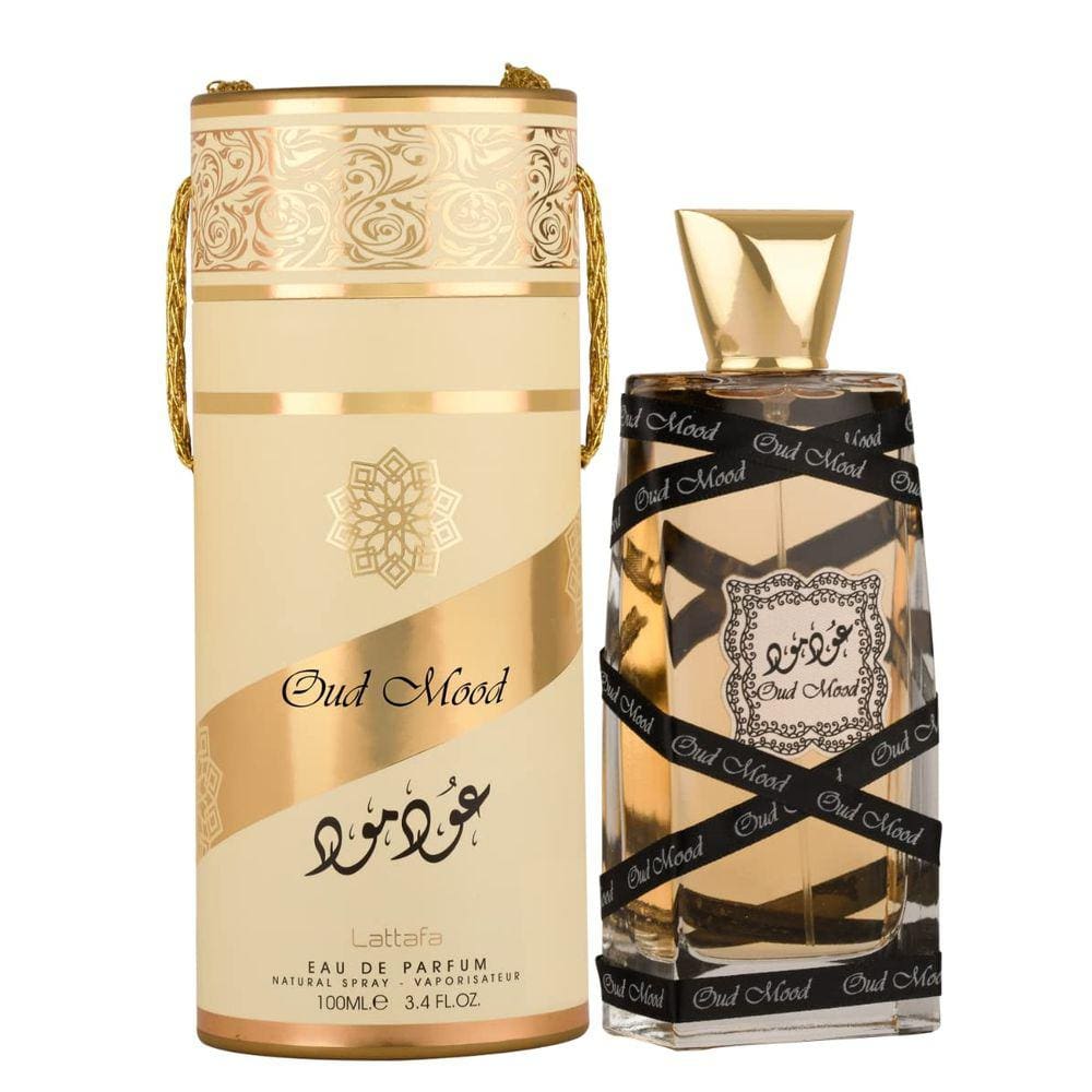 Perfume Lattafa Oud Mood Eau de Parfum Spray para unissex 10