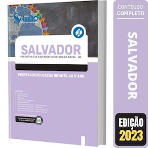 Apostila Salvador Ba - Professor Educação Infantil Ao 5ºano