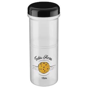 Pote Organizador De Alimentos Multiuso 950 Ml 22X8 Cm Tiba