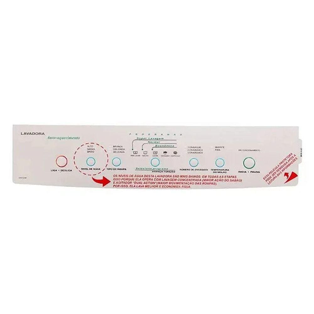 Adesivo Painel Decorativo Lavadora Brastemp Bwq24a Cp0331
