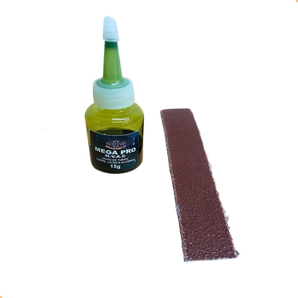 Solda Fria Cobre Latao Aluminio Ar Condicionado Mega HVAC