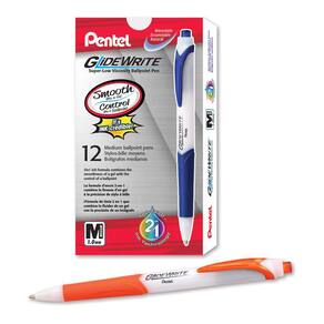 Caneta esferográfica Pentel GlideWrite TechniFlo Ink 1,0 mm