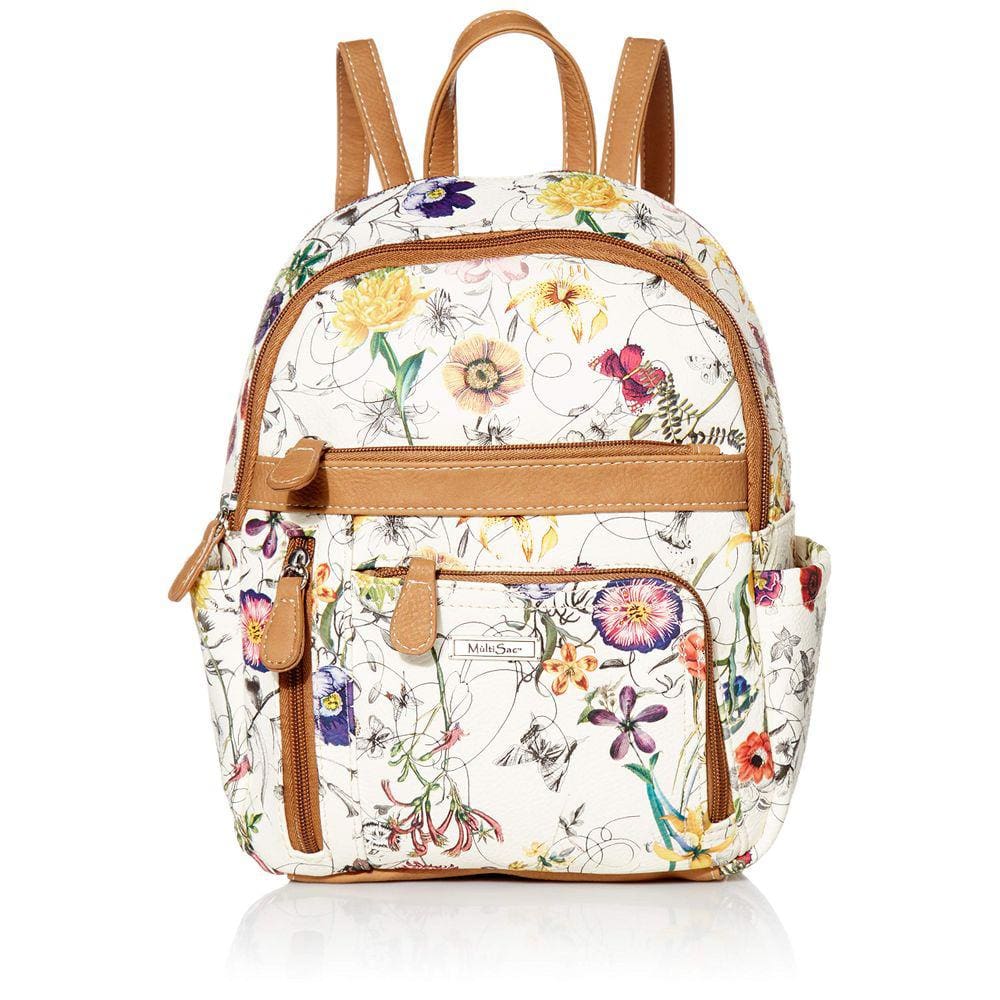 Mochila MultiSac Adele Vienna Floral Vegan Leather