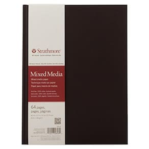 Mídia mista de capa dura da série Art Journal Strathmore 500