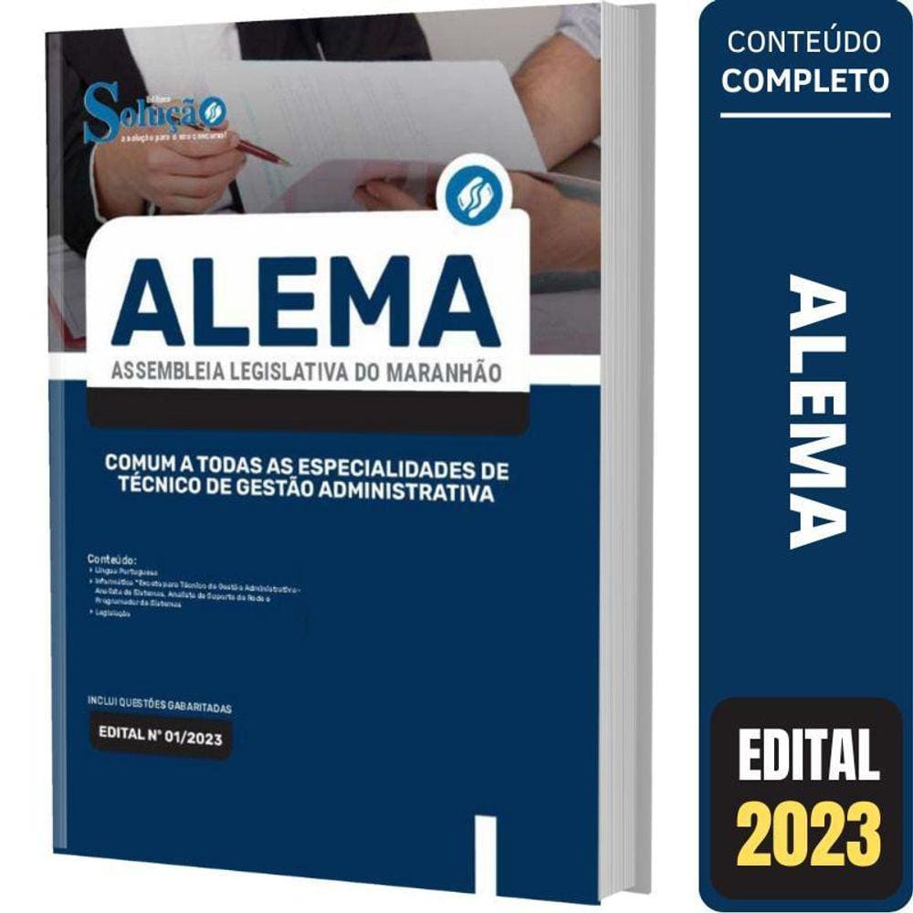 Apostila Alema - Comum Técnico De Gestão Administrativa
