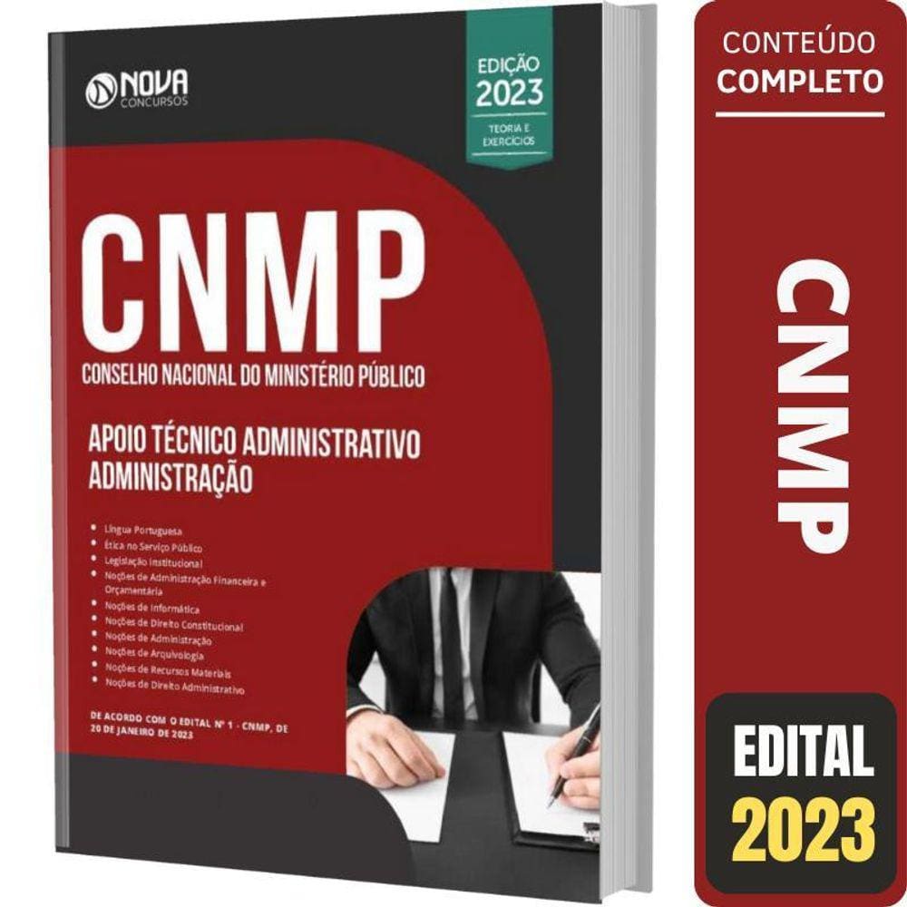 Apostila CNMP 2023 - Téc. Apoio Administração