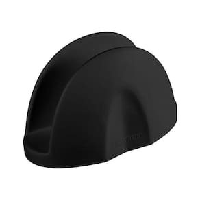 Porta Guardanapo Com Design Clean E Moderno Preto 15X8X9,5Cm