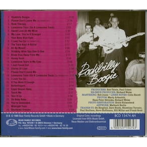 CD O Johnny Burnette Trio Rockabilly Boogie