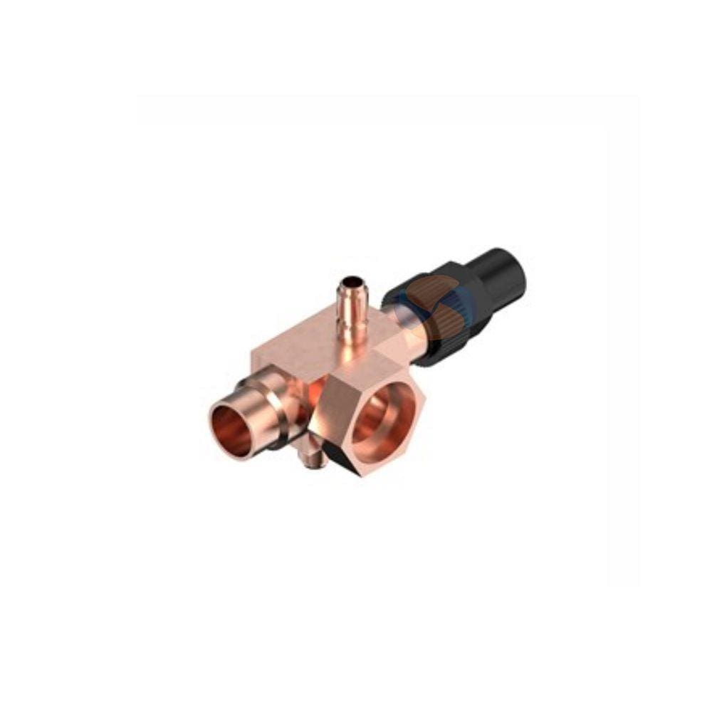 Valvula De Servico Danfoss  04 1 1/4rosca X 3/4solda Orig