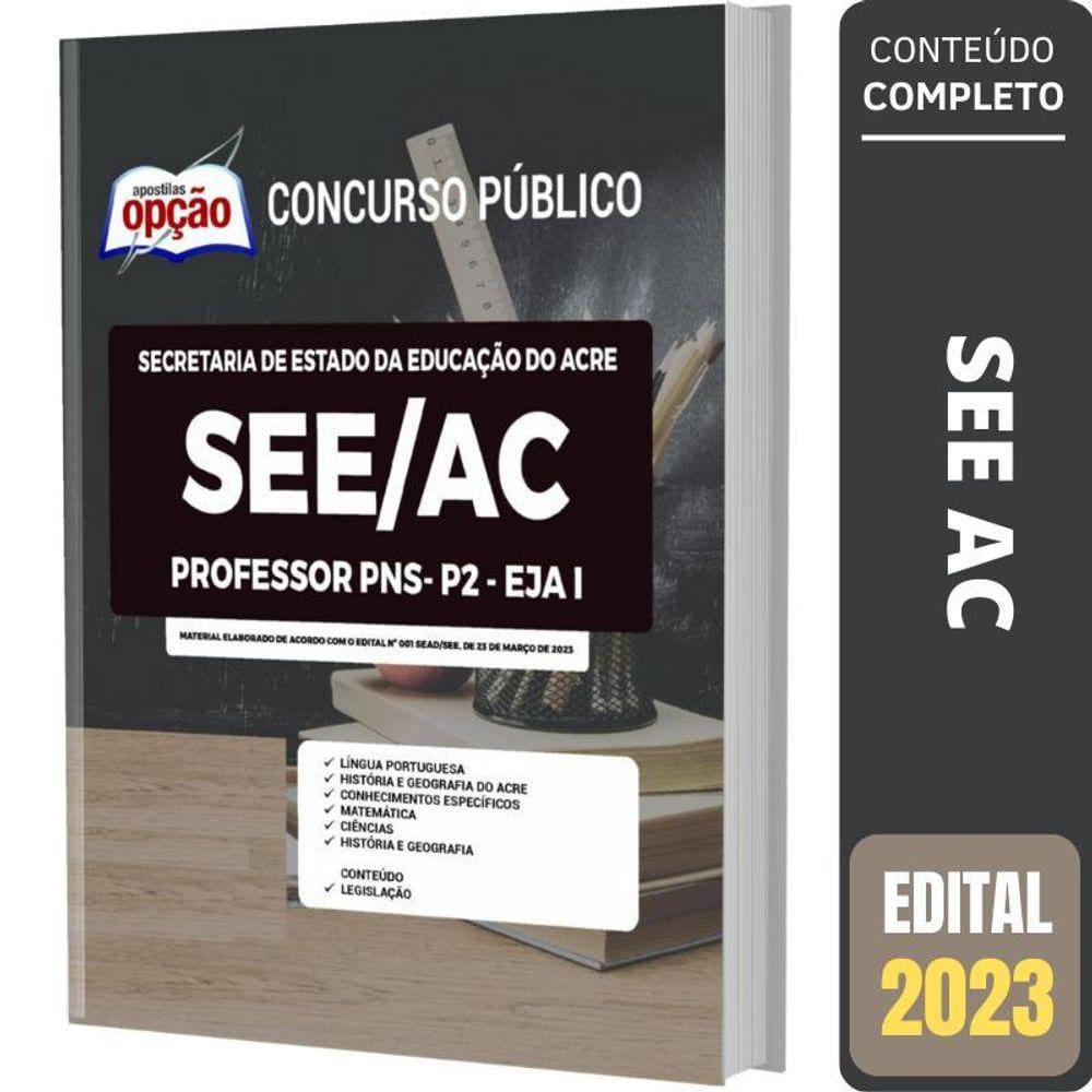 Apostila Concurso See Ac- Professor - Eja 1