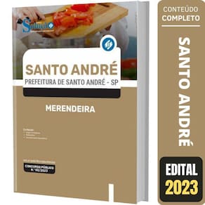 Apostila Concurso Santo André Sp - Merendeira