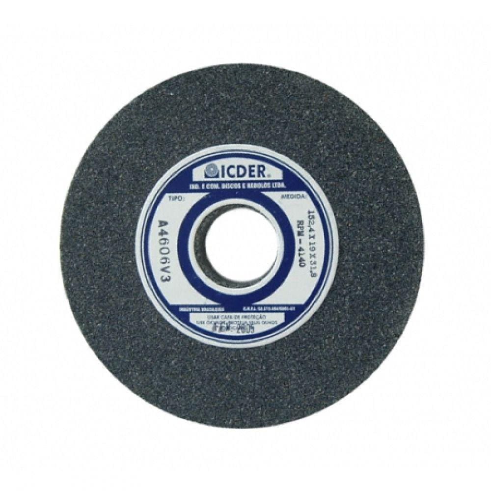 Rebolo Reto 16" x 2" A24 UG. - Icder