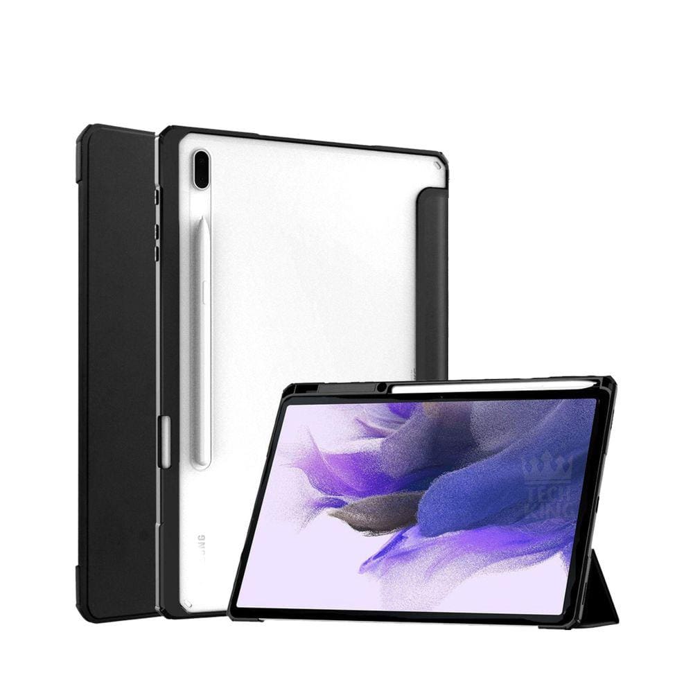 Capa Em Couro Sintético Compatível Com Galaxy Tablet S8 Plus
