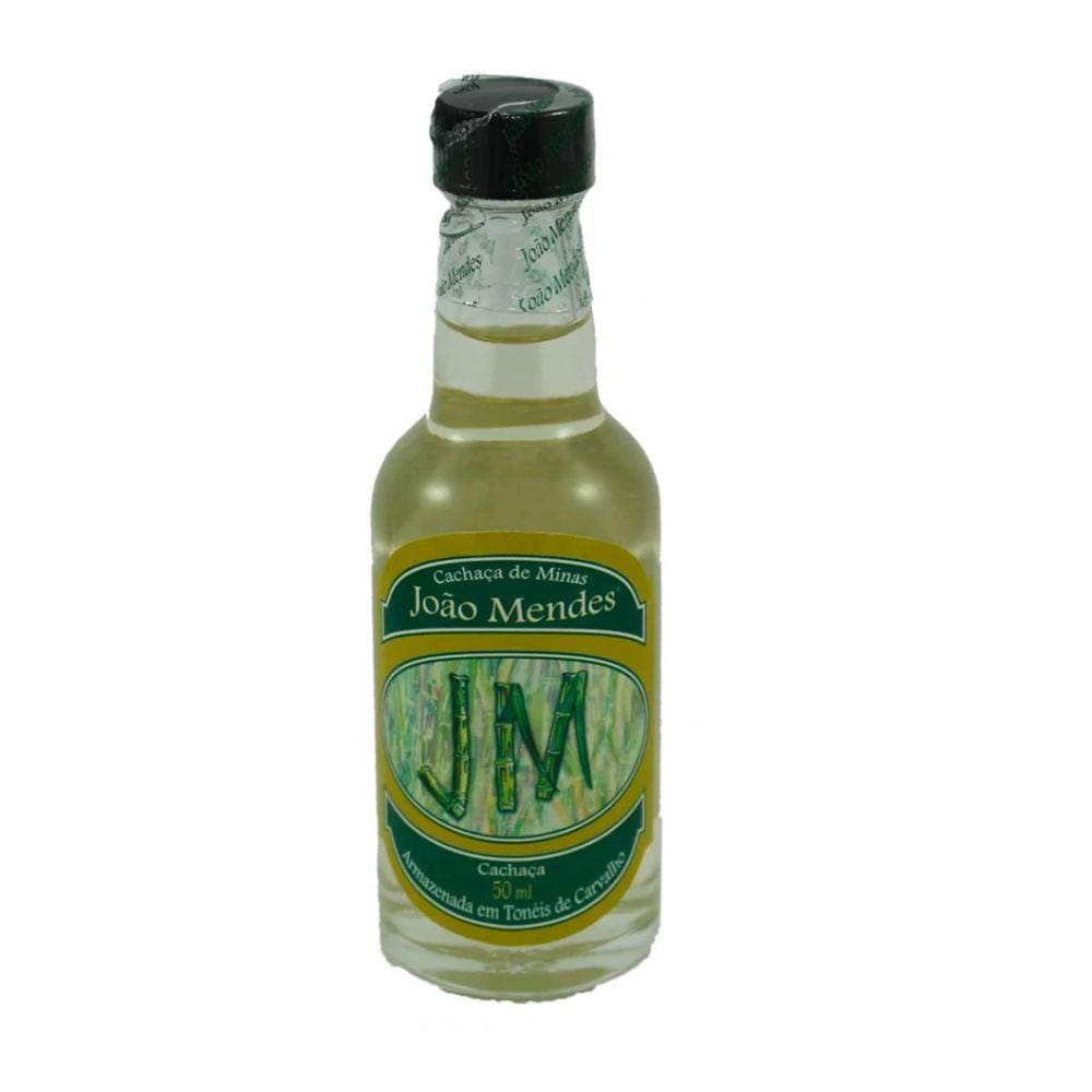 Cachaça João Mendes Ouro Miniatura 50ml