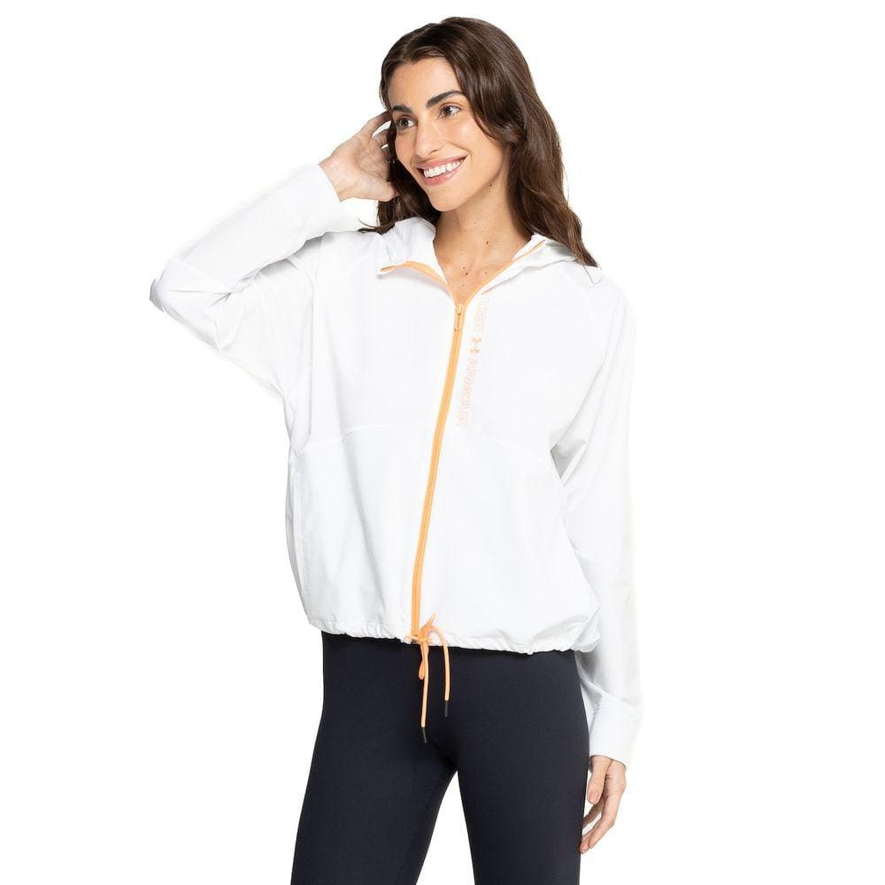 Jaqueta Feminina Under Armour com Capuz Woven Fz