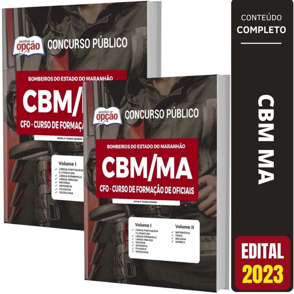 Apostila Cbm-Ma 2023 - Cfo - Curso De Formação De Oficiais