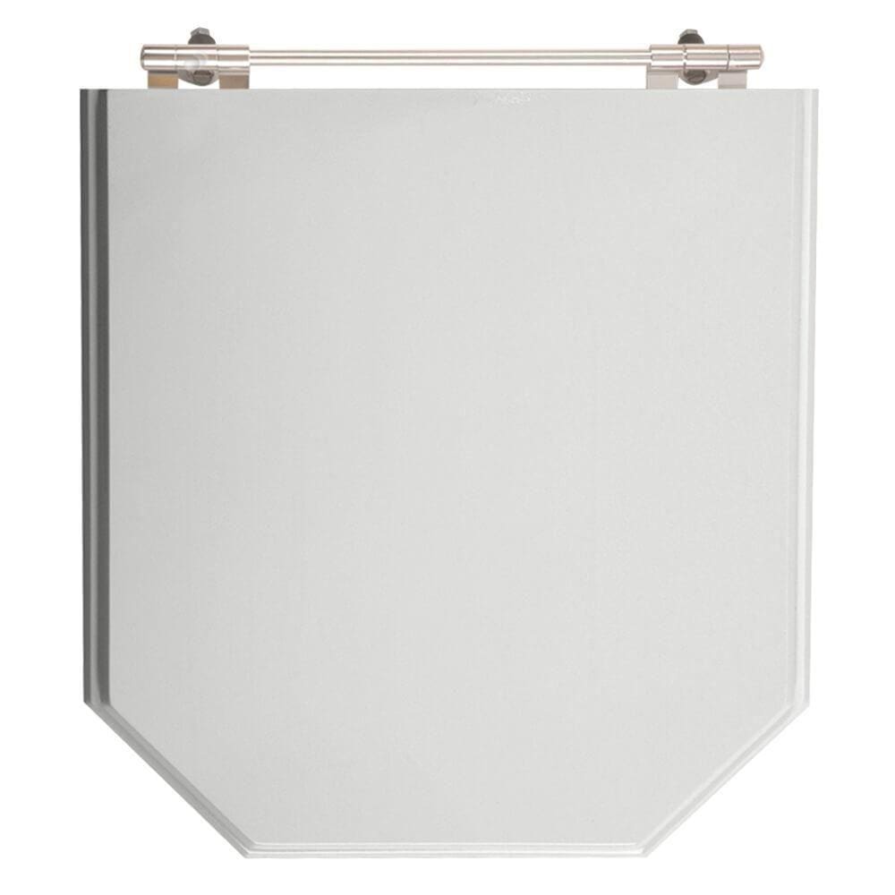 Tampa de Vaso Atrium Cinza Platina para Bacia Incepa 6lpf