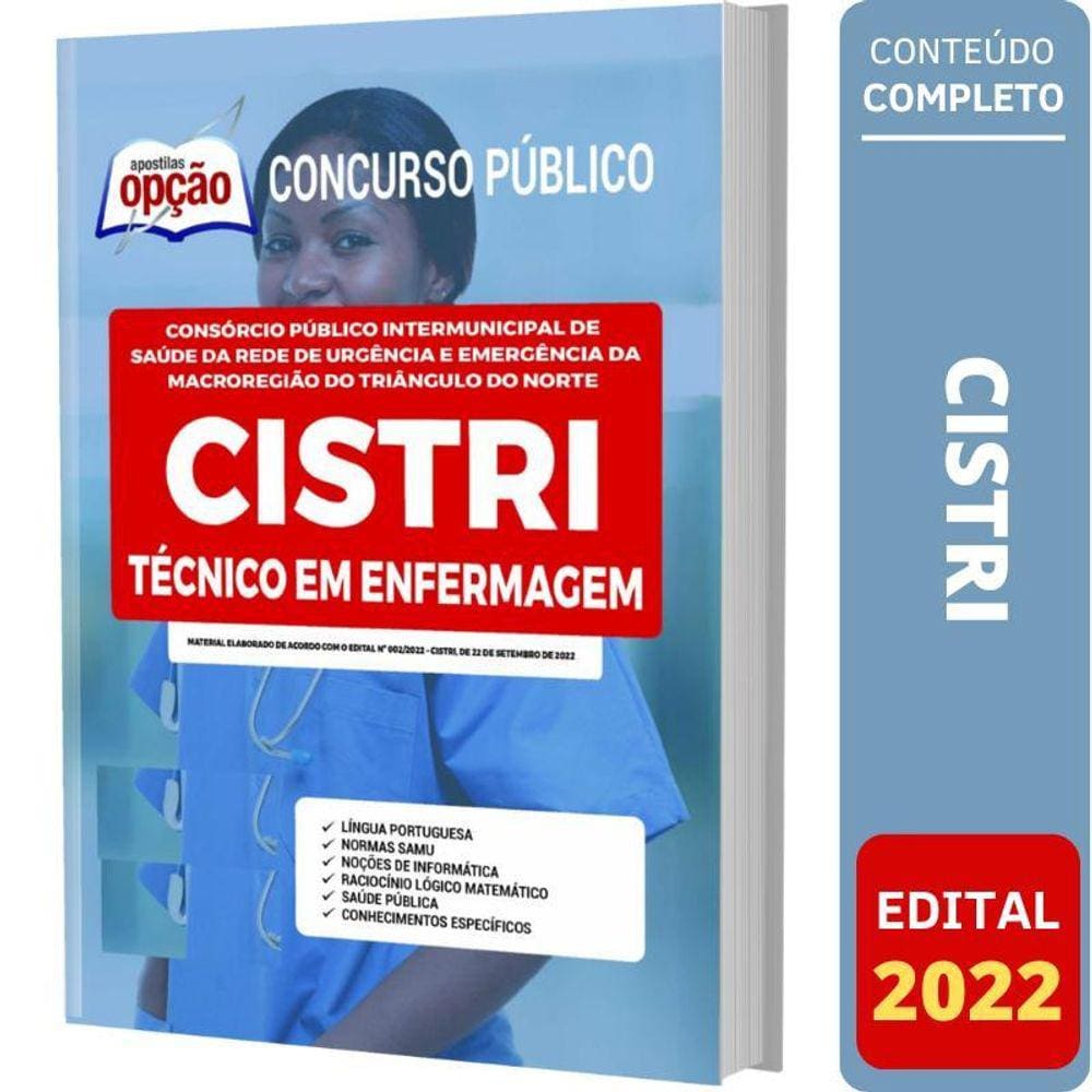 Apostila Concurso Cistri - Técnico Em Enfermagem