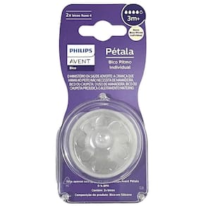 Bico de Mamadeira Pétala Anti Gotejamento +3m Philips Avent