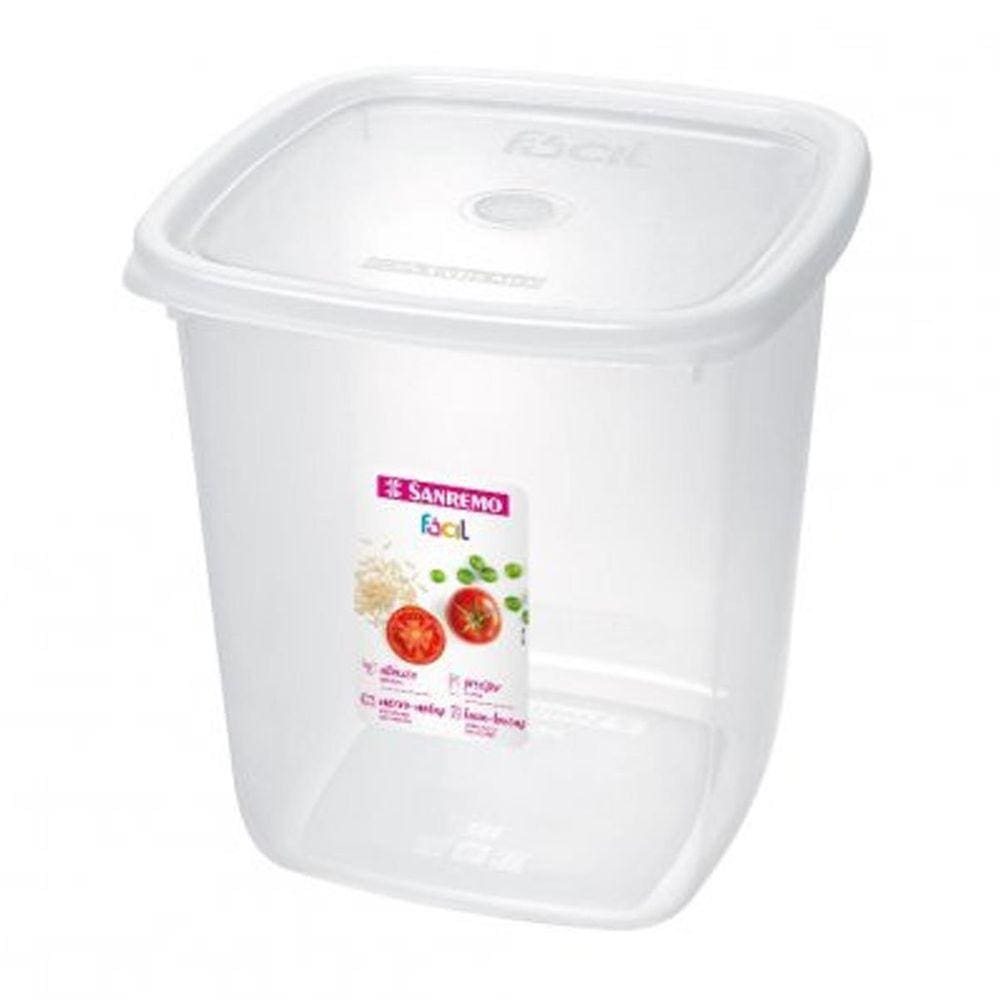 Pote Para Alimentos Organizador 7 L Transparente Com Tampa