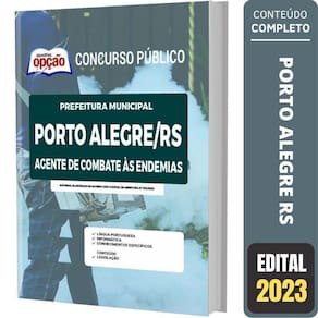 Apostila Concurso Porto Alegre - Agente Combate Às Endemias