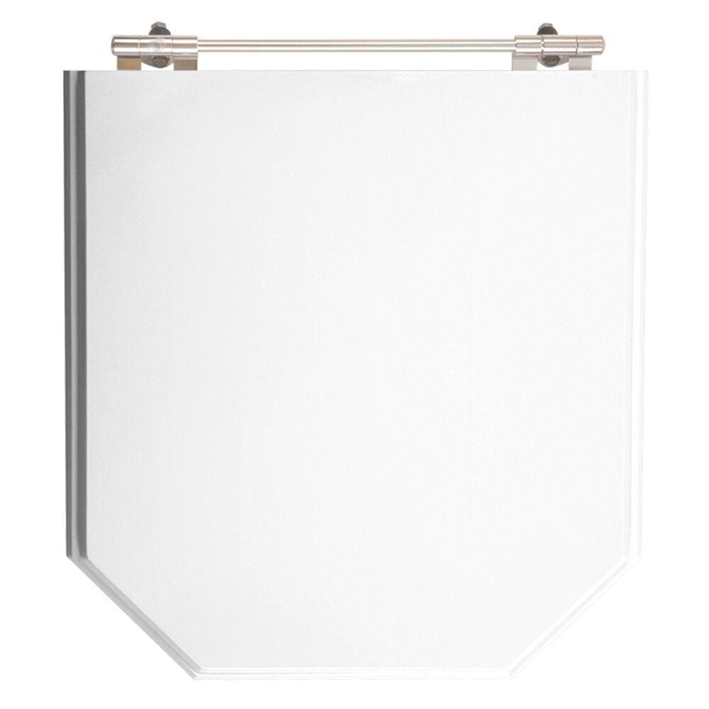 Tampa de Vaso em MDF Atrium Branco para bacia Incepa