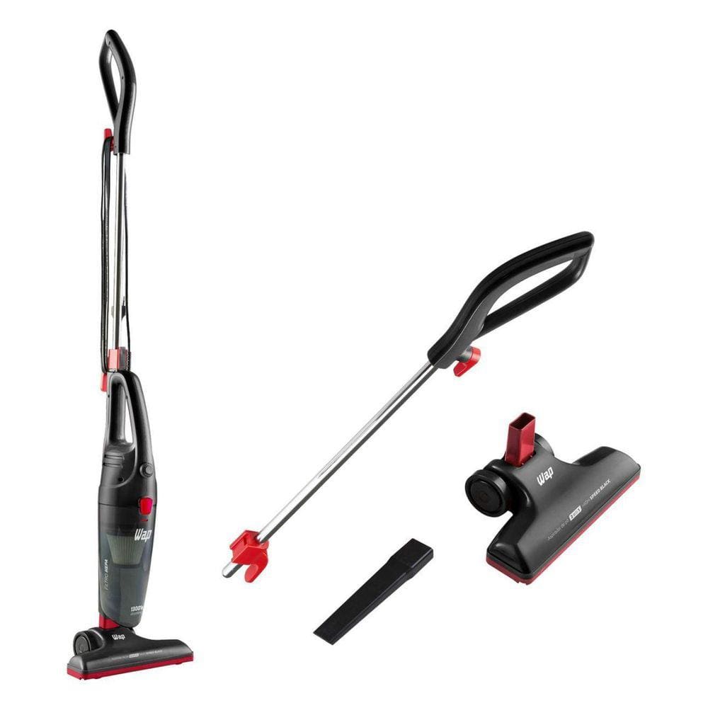 Aspirador de Pó Wap High Speed Black 1.2L - Preto/Vermelho