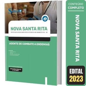 Apostila Nova Santa Rita Rs - Agente De Combate A Endemias
