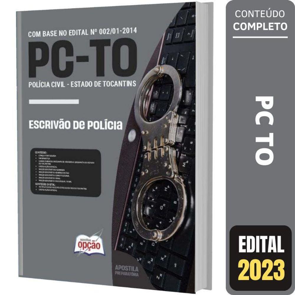 Apostila Pc To - Escrivão De Polícia