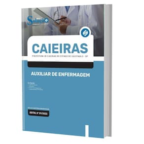 Apostila Aux. Enfermagem 2023 - Ed. Solução - 324 Págs.