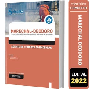 Apostila Marechal Deodoro Al - Agente De Combate Às Endemias