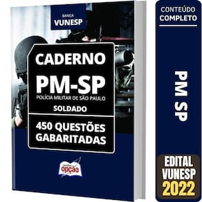 Caderno Pm Sp - Soldado - Questões Gabaritadas