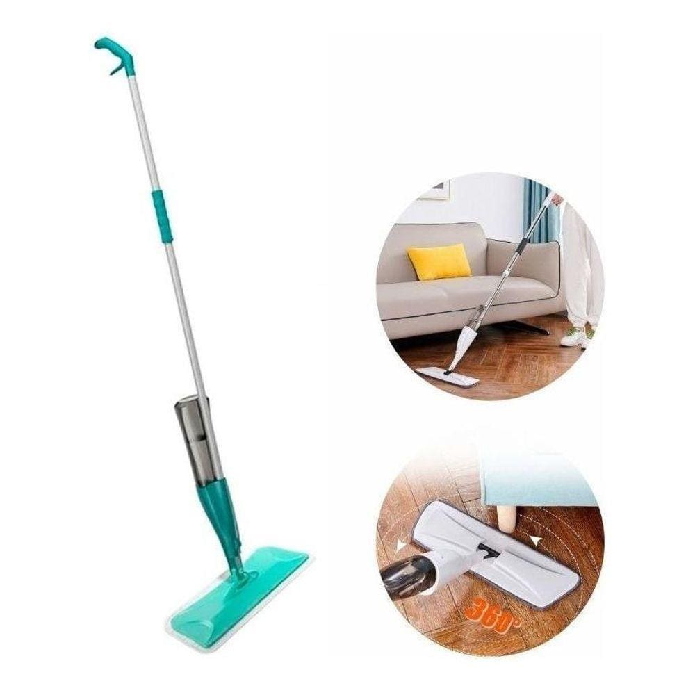 Mop Spray Com Reservatório Dispenser Para Limpeza Eficiente