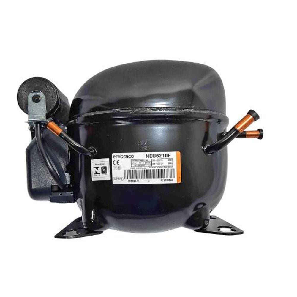 Motor Compressor Aspera 1/2 Hp Neu6210E Gás R22 Embraco 220V