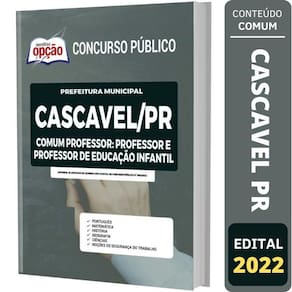 Apostila Concurso Cascavel Pr - Comum Professor