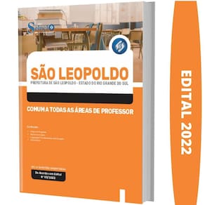 Apostila São Leopoldo Rs - Comum As Áreas De Professor