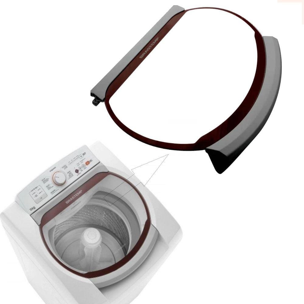 Tampa De Vidro Máquina Brastemp 11kg Bwk11 W10780782 Origina