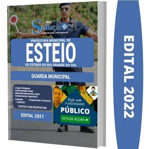 Apostila Prefeitura Esteio Rs - Guarda Municipal