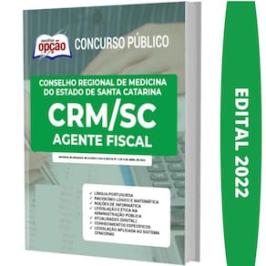 Apostila Concurso Crm Sc - Agente Fiscal - Medicina Sc