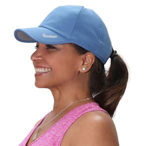 Chapéu de corrida TrailHeads Women UV Protection Dusk Blue