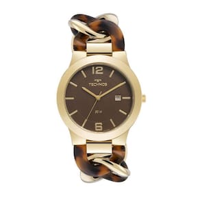 Relógio Technos Feminino 2115Tut/1M Bracelete Dourado