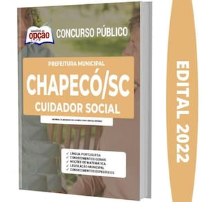 Apostila Prefeitura Chapecó Sc - Auxiliar De Enfermagem