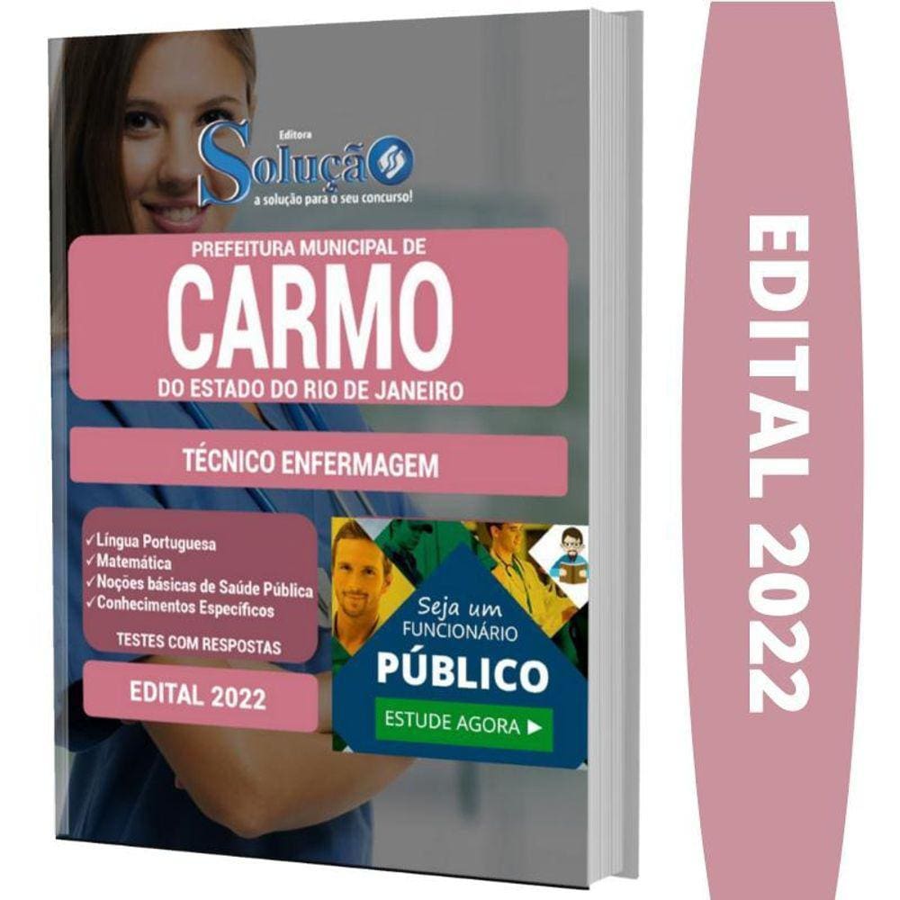 Apostila Prefeitura De Carmo Rj - Técnico Enfermagem